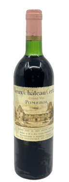 Vieux Château Certan Grand Vin Pomerol 1982 - 750 mL