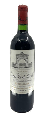 Château Léoville Las Cases 'Grand Vin de Leoville' 2me Grand Cru Classé Saint-Julien 1982 - 750 mL