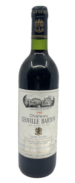 1982 Château Léoville-Barton Saint Julien 2ème Grand Cru Classé- 750mL