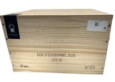 Château Cos D'Estournel 2Eme Grand Cru Saint Estèphe 2020 -750mL (6 Bottle Case OWC)