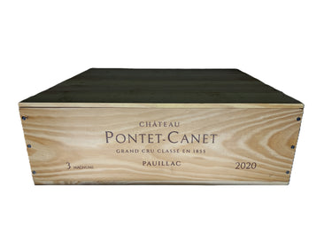 2020 Château Pontet-Canet 5ème Cru Pauillac - 1500 mL (3 Magnum Case)