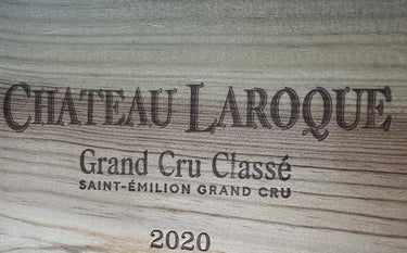 2020 Château Laroque Grand Cru Classé St. Emilion - 750mL (6 Bottle Case - OWC)