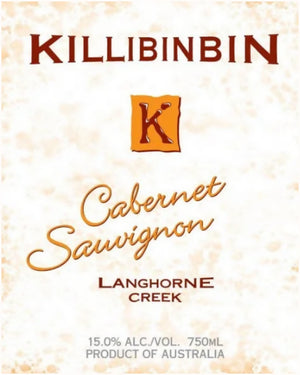 2001 Killibinbin Estate Cabernet Sauvignon 750mL - 6 bottle Pack