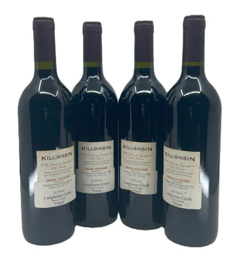 2002 Killibinbin Estate Red Blend 750 mL- 4 Bottle Pack