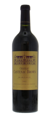 Chateau Cantenac Brown 3Ème Grand Cru Classé Margaux 2002 750 mL