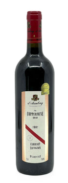 d'Arenberg - The Coppermine Road - Cabernet Sauvignon - 2002 - 750mL- 6 Bottle Lot