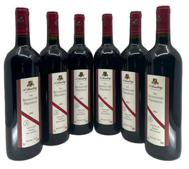d'Arenberg The Ironstone Pressings GSM 2002 750 mL - 6 Bottle Lot ID 13460361